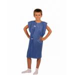 Non Woven Disposable Patient Gowns Breathable No Sleeves for sale
