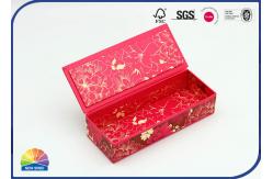China Custom Design Printing Hinged Flip Lid Sturdy Cardboard Paper Box supplier