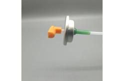 China Precision One Inch Aerosol Metering Valve With L Actuator Aerosol Solution supplier