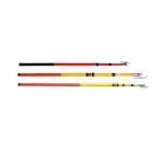 500KV Voltage 7.5M Electrical Hot Stick Insulation Telescopic Fiberglass for sale