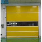                  Automatic PVC Plastic High Speed Rolling Shutter Door for Warehouse with Clear View              for sale