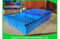 China Customzized Mesh Plastic Food Crates with Ergonomic handles or handgrips supplier