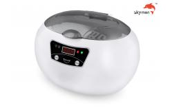 China 35 Watt Household Ultrasonic Cleaner 600ml SUS304 Inner Tank With Watch Rack supplier