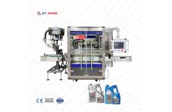China Lube Oils Packaging Line 1L-5L With Auto Filling Capping Sealing Labeling Machines supplier