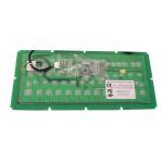 IP65 EMC silicone industrial keyboard used for ruggedized computer