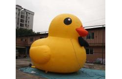 China Advertising Inflatable Model with yellow duck model supplier