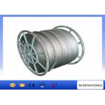 18 Strands Anti Twist Wire Rope / Galvanized Steel Wire Rope 252kN 20mm Diameter for sale