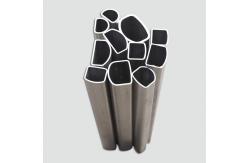 China Hexagon Shaped Steel Pipe Tube Oval Triangle Section Slightly Oiled supplier