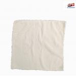 Non Speckled Lint Free Square Cotton White Towel Rags For Ship Cleaning for sale