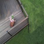 Aluminum Railing with Customizable Horizontal Slat Design for Pool and Yard Application for sale
