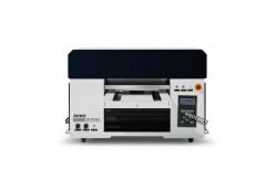 China Flatbed Digital Printing Machine Dual XP600 Head Ink Roll Sticker With Flatbed Tumbler supplier