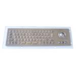 Water resistant PS2 , USB  Industrial Keyboard With Trackball numberic keypad and Fn keys for sale