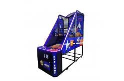 China Mini Coin Operated Arcade Basketball Machine For Amusement Game Center supplier