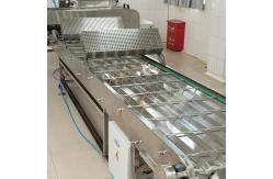 China Automatic  Ice Cream Cone Marshalling Cooling Conveyor With One Year Warranty supplier