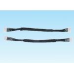 Contact Resistance 10MΩ Max Multi Terminal Cable Double Type Black 1.25mm Pitch for sale