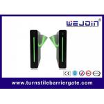 DC24V Access Control Flap Barrier Turnstile With Face Recognition for sale