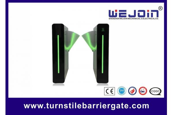 DC24V Access Control Flap Barrier Turnstile With Face Recognition