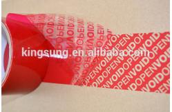 China Adhesive BOPP Offer Printing Security Packaging Tape supplier