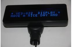 China H40cm 2x20 VFD POS Customer Display Supports 11 Command Modes Included EPSON supplier