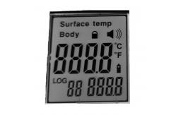 China Zebra Interface LCD Segment Display For Infrared Thermometer supplier