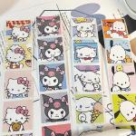 Personalized Cartoon Adhesive Tear Resistant Seal Sticker Label with Custom 4c Offset Printing
