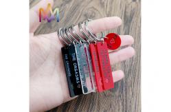 China Mylongingcharm Multifunction 7g Acrylic Custom Keychains supplier
