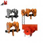 Heavy Duty Lifting Beam Trolley Geared Girder Trolley with Hand Chain GCL Series 20 Ton for sale