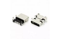 China Mid Mount Hybrid Socket Female USB 3.1 C Connector 24Pin ROHS supplier