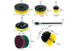 China 12PCS Multi Purpose Drill Brush Kit 1.28 Pounds Attachment Various Bristles supplier