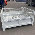 Customized Padlock Locking System Collapsible Stillage Cage For Logistics for sale