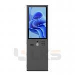Floor Standing Wall Embedded Public Transportation Airports Entertainment Venues Parking Lot Ticket Vending Machine Printing Kiosk for sale