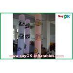 2m Party Advertsing Inflatable LED Column Pillar Inflatable Lighting Decoration for sale