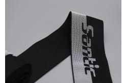 China White Silicone Dots Non Slip Elastic Band For Garments Custom Printed supplier