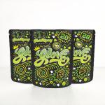 Custom Printed 3.5g ziplockk Mylar Bags Aluminum Foil Stand Up For weed for sale