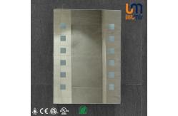 China Hotels Illuminated LED Lighted Mirror Cabinet high Visibility With Defogger supplier