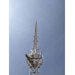 Hot Dip Galvanized Steel Guyed Wire Tower Mast Communication Antenna 30m/S for sale