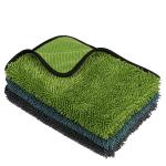 Microfiber Car cleaning cloth Rapid Drying Twist Pile Car Towels Super Absorbent Lint-Free Large Detailing Cloth for sale