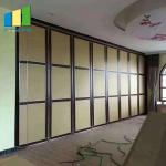 Museum Sliding Folding Partition Room Divider System For Hotel for sale