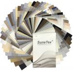 5% Openness Zebra Blinds Polyester Sunscreen Fabric For Windows 50mmx75mm for sale