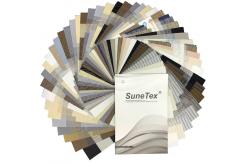 China 5% Openness Zebra Blinds Polyester Sunscreen Fabric For Windows 50mmx75mm supplier