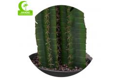 China Durable High Simulation 120cm Artificial Cactus Plants In Pots For Indoor supplier