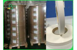 China FDA FSC 60gsm 120gsm Printable Slitted Straw Paper Roll For Drinking DIY supplier