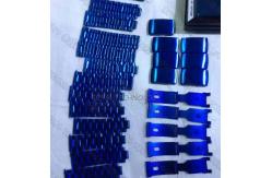 China Sapphire PVD Titanium Nitride Coating Service, MF Sputtering Sapphire PVD Coating supplier