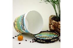 China 475ml Ice Cream Paper Cup With Lid supplier