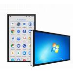 Capacitive Touch Digital Totem Kiosk Signage 32 55 65 Inch Music Movie Photo Videos Media Player For Stage Event Ktv Entertainment Mall Application for sale