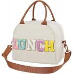 Personalized Preppy Lunch Bag for Adults with Adjustable Shoulder Straps for sale