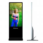65 Inch Full HD Floor Stand Digital Signage Media Player Advertising Equipment for sale