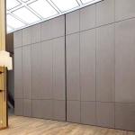 Soundproof Office Floor to Ceiling Partition Wall With Movable Track Aluminium Profile for sale