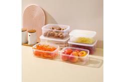 China 700ml Stackable Plastic Food Containers Recyclable Lunch Box supplier