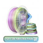 Strong and Durable Material PLA Filament Silk Yellow Blue Purple  3D Printer 1.75mm for sale